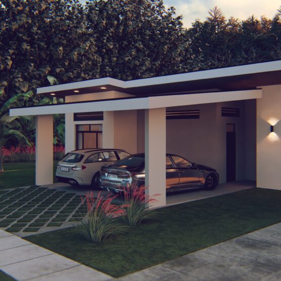 Fachada lateral derecha